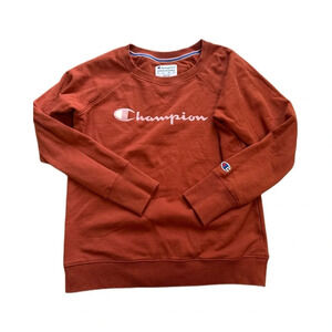 Champion Women's Crewneck Long Sleeves Sweatshirt Size Small